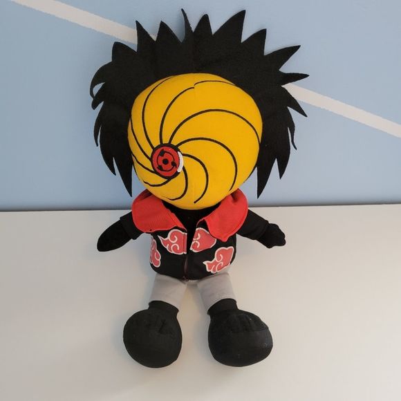 RARE Naruto Shippuden Plush Tobi Obito Uchiha Japanese 17" Plushy - Picture 5 of 9